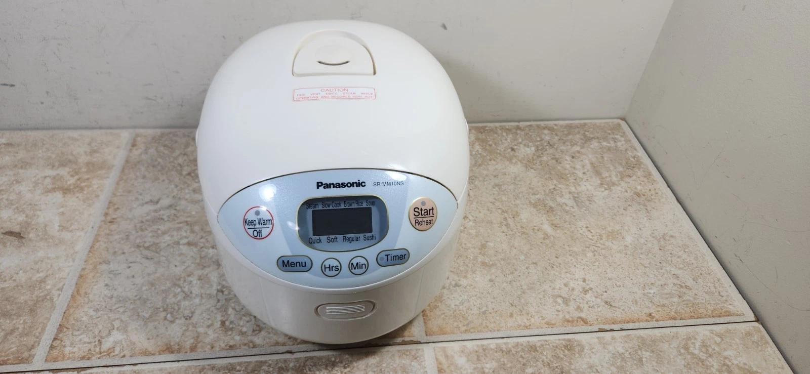 Panasonic SR-MM10NS 5-Cup Electronic Rice Cooker Warmer