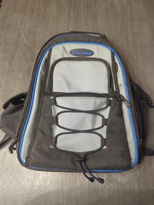 Ultra Pro TCG Gaming Backpack Yugioh Pokemon Magic Black Blue Multiple Pockets