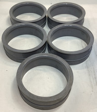 5x Molded PVC Hub Straight End Bell 6" 59684