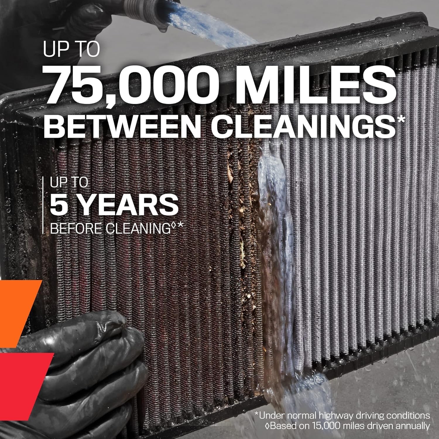 K&N 33-2713 Replacement Air Filter for 1991-2005 Acura NSX