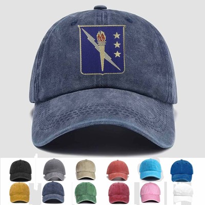 Custom Embroidered Hat 93rd Signal Brigade, Veteran Cap, Trucker Hat, Gift Idea