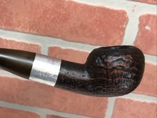 Vintage Dr. Grabow, Sculptura, Half Bent Tobacco Smoking Pipe 5.5"