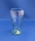 Coca Cola Vintage Shot Glass Clear with Light Green Tint