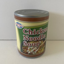 Vintage Lakeshore Play Food For Pretend Kitchen Can of Chicken Noodle Soup