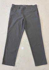 32 Degrees Cool Performance Pant Gray Regular Fit Stretch Men's 34x29