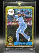 Teoscar Hernandez 1987 Topps Chrome Silver Pack Series 2 Mojo #T87C2-17
