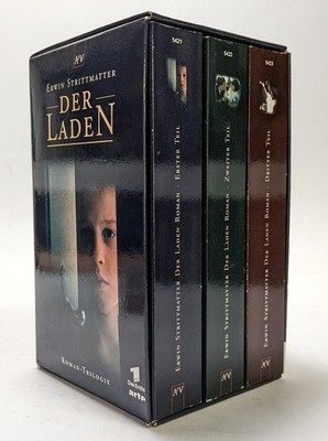 Book: The Store. Romance trilogy, Strittmatter, Erwin. 3 volumes, 1998, construction