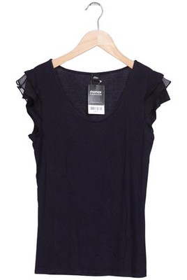 s.Oliver T-Shirt Damen Shirt Kurzärmliges Oberteil Gr. EU 38 Marineblau #mt9elti