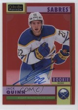 2024 O-Pee-Chee Platinum 2022-23 Update Retro Red Rainbow Jack Quinn Auto 0y85