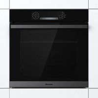 Hisense BSA65226AB Einbau Elektro Backofen 60Cm HeißLuft Dampf 77L Schwarz Grill