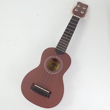 Vintage Ukulele Kohala Kogs Wooden Soprano Brown Hawaii Musical Instrument
