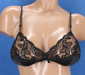 La Perla 3 Lace Wireless Unlined Bralette Bra Size 3 #H8964