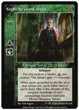 Sight Beyond Sight (New Art) New Blood V:TES VTES Vampire CCG