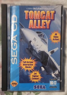 SEGA Tomcat Alley Sega CD 1994 CIB
