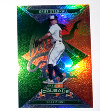 GREEN serial Numbered 199/249 2025 Panini Crusade Griff O'ferrall #58 Orioles