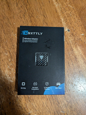 MSXTTLY V-Stream Wireless Adapter for Carplay & Android Auto  