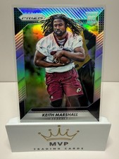 2016 Panini Prizm Keith Marshall #261 RC Rookie Silver PRIZM Washington Redskins
