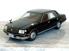 *RARE* Almost Real 1/18 Toyota Century G50 Black 1997 JDM ☆CUSTOM PLATE☆