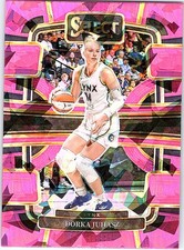 Dorka Juhasz 2024 Panini Select WNBA #69 Prizms Pink Ice