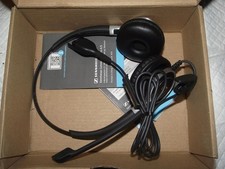 SENNHEISER SC 662 HEADBANK HEAD SET WITH QUICK DISCONNECT USB-ED 01 CABLE, NEW
