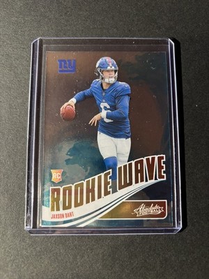 Jaxson Dart - 2025 Panini Absolute - New York Giants - Rookie Wave - NFL - RC