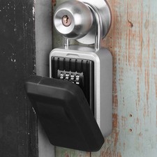 1 Wall Hanging Key Lock Box Waterproof Dustproof Storage For Home