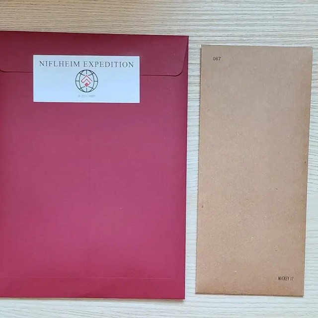 Mickey 17 TTT & Postcard Set Bundle Art Collectibles