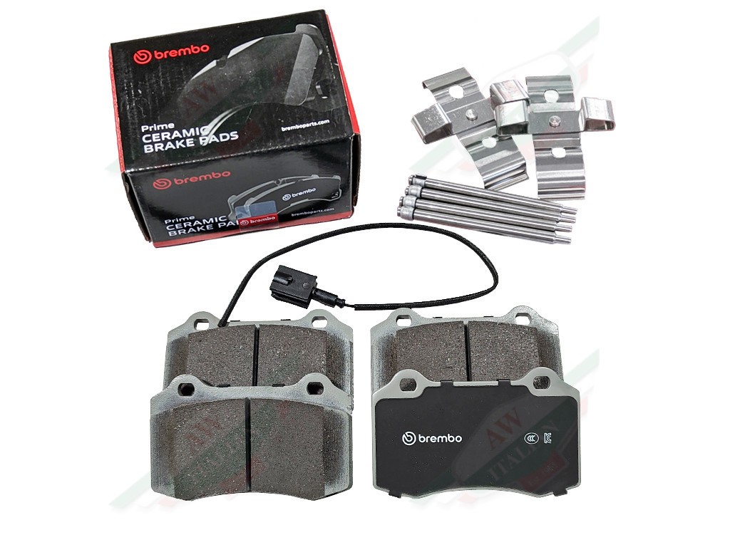 Maserati GranTurismo Quattroporte Rear Brake Pads Brembo 673010323 awitalian