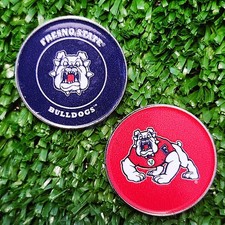 Fresno State Bulldogs Golf Ball Marker New