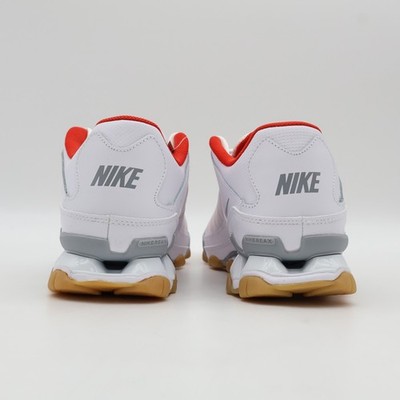 621716-103 Nike Reax 8 TR White Wolf Grey Chile Red White (Men's