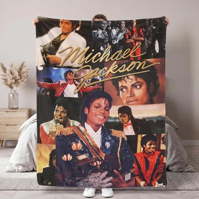 Vintage Pop Music Star Throw Blanket Retro Dance Icon Blanket For Fans