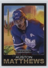2021-22 Upper Deck Credentials Pro Visions Auston Matthews #3 11jd