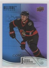 2021-22 Upper Deck Allure Rainbow Blue Purple 53/199 Josh Norris #R-64 1pu4