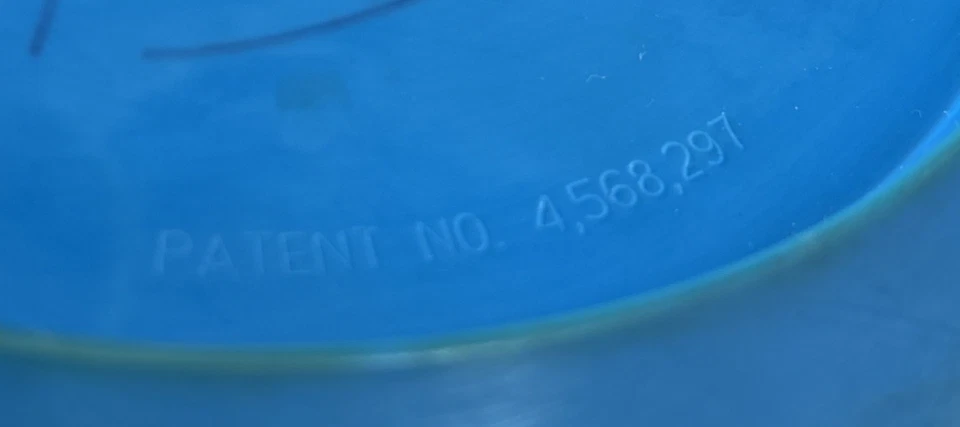 Innova PFN Star Firebird Patent Numbers Disc Golf 176g Scaled FLAT/Gummy Used - Image 3 of 4