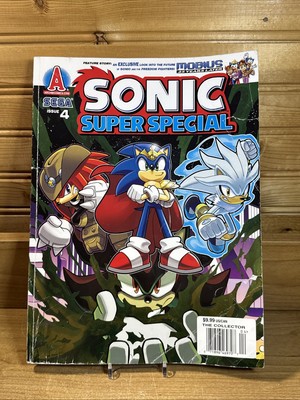 Sonic the Hedgehog Super Special Issue 4 Archie Comic Sega Rough Condition