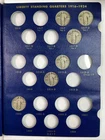 1916-1930 PDS Standing Liberty Silver Quarter Starter Set ~ 6 Coins With Album