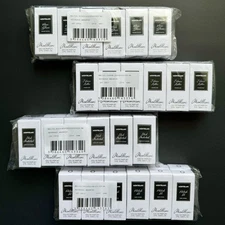 Montblanc THE EXCLUSIVE LINE COLLECTION Sample Spray Vial 12 X  Set Of 4 Packs