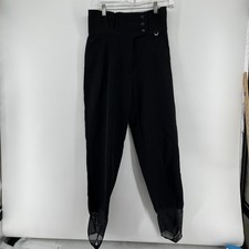 Boulder Gear Lite Pants Women Ladies 12 Reg Black Foot Stirrup Stretch Snow Ski
