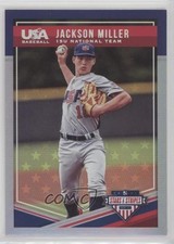 2018 USA Baseball Stars & Stripes Longevity Platinum 7/10 Jackson Miller #56 fm0