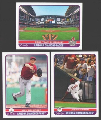 2009 O-Pee-Chee (OPC) - ARIZONA DIAMONDBACKS Team Set