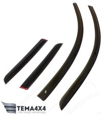 Tape-on Windows Visors Deflector Sun Rain Guard For Hyundai Genesis Coupe 09-16