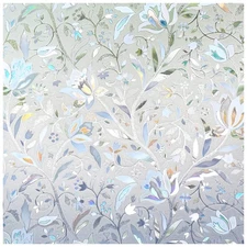 Window Privacy Film, 3D Stained Glass Rainbow Films, Decorative Window Vinyl ...