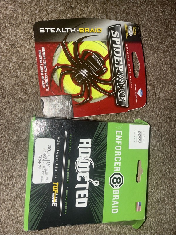 Spider Wire +addicted 30lb 300yrdand 150 Yrs