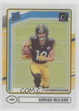 2024 Panini Clearly Donruss Rated Rookie Roman Wilson #77 1iu8