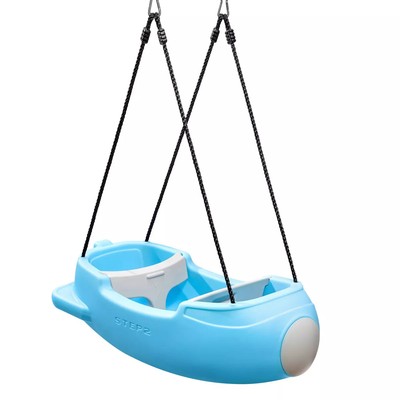 STEP2 SIGNATURE ROCKET SWING FOR TWO - BLUE