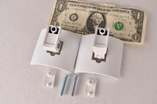 Pair Bose Double Cube Speakers Lifestyle Acoustimass Wall Mounts -White-