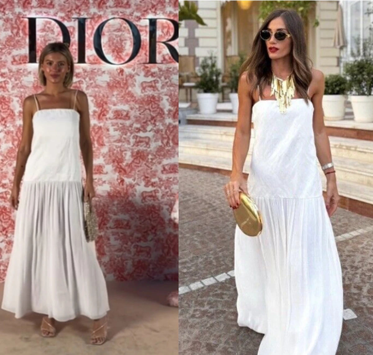 Zara White Maxi Dresses for Women for sale | eBay UK