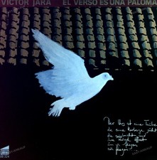 Victor Jara - El Verso Es Una Paloma LP (VG+) '