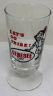 Rare Vintage Cleveland Indians  Genesee Beer Glass Tribe MLB Bar Sign Stadium