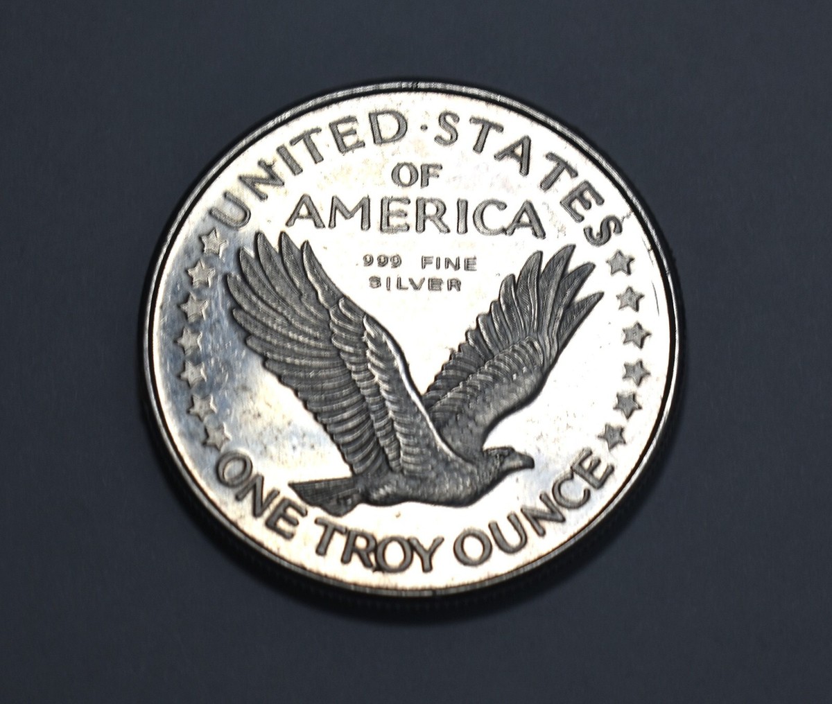 1986 Standing Liberty Silver 70th Anniversary United States 1 oz